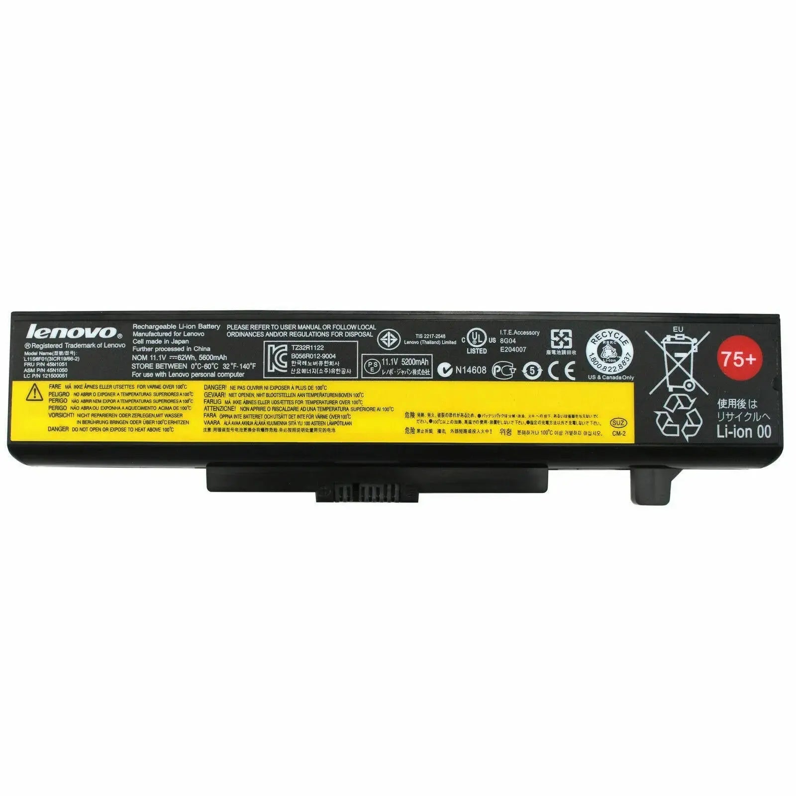 Original 45N1050 Lenovo G500 G505 G490 G405 G480 G480A G580 580AM Z380 Z380A Z580 Y480 Y580 Y580N G510 10.8V 48Wh Laptop Battery - eBuy UAE